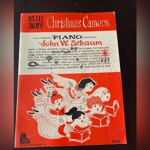 Still More Christmas Cameos Piano John W Schaum 1966